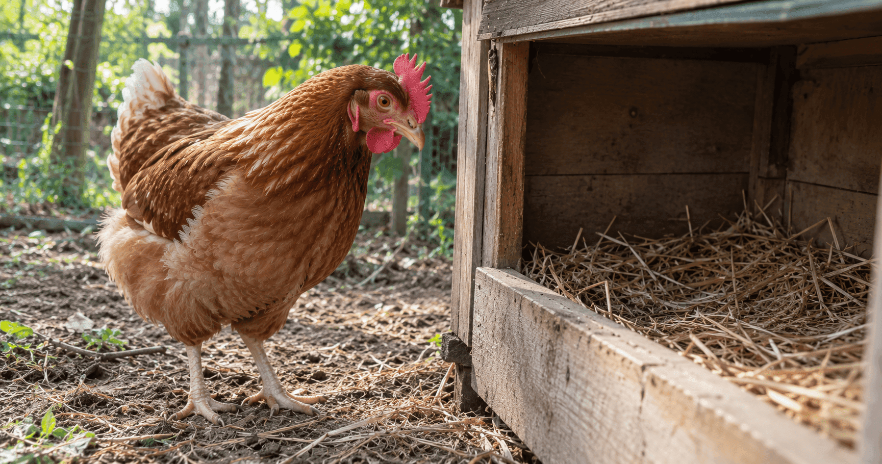 Ta poule ne pond plus au bout de deux mois (et ce n’est pas de sa faute)