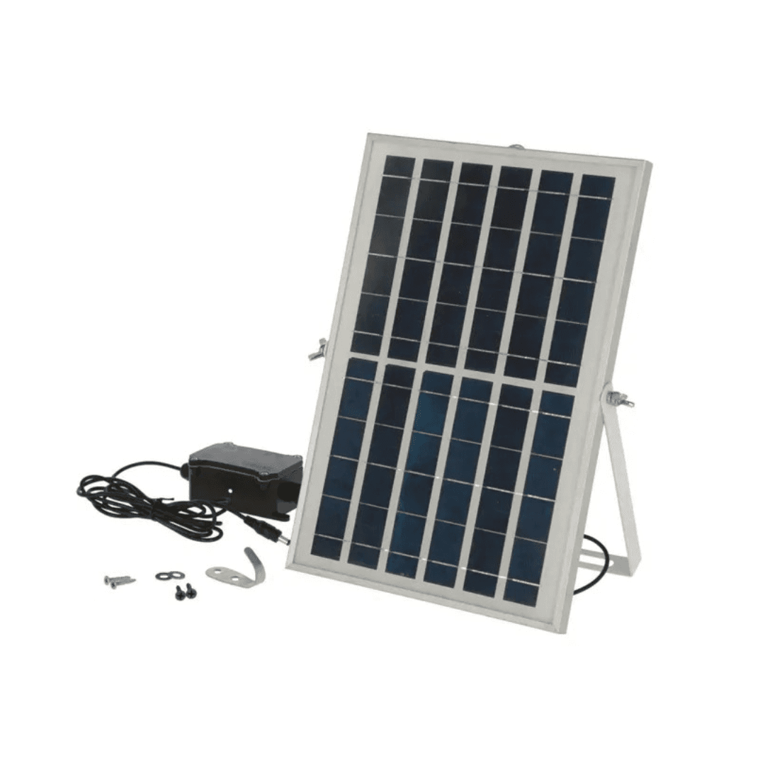Kit solaire 10W porte poulailler automatique