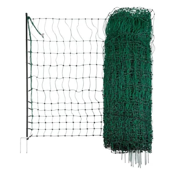 Filet E volaille 25m vert, 106cm, double pointe