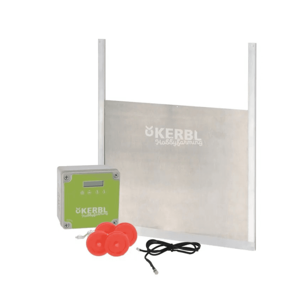 Kit complet porte poulailler automatique, 22X33cm, taille S