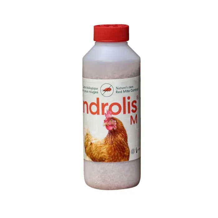 Androlis - Anti poux rouge M + Support de pose (500 ml)