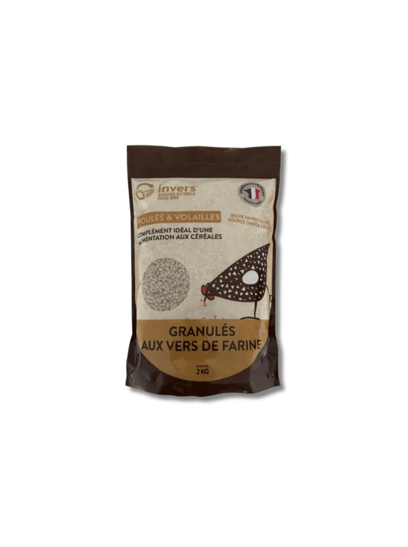 Granulés aux insectes pour poules & volailles 500g