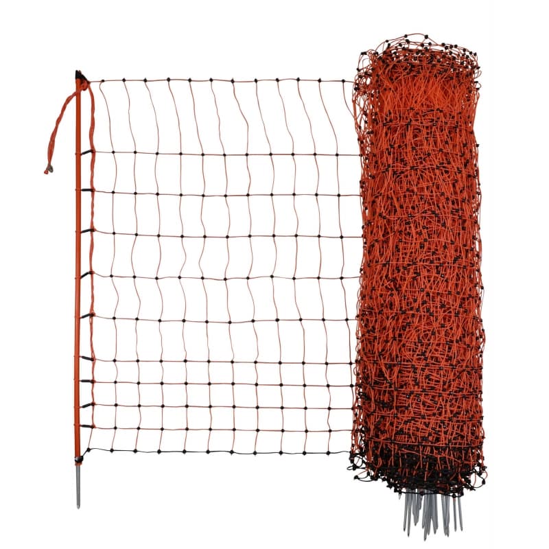 Filet E volaille 50m orange, 106cm, simple pointe