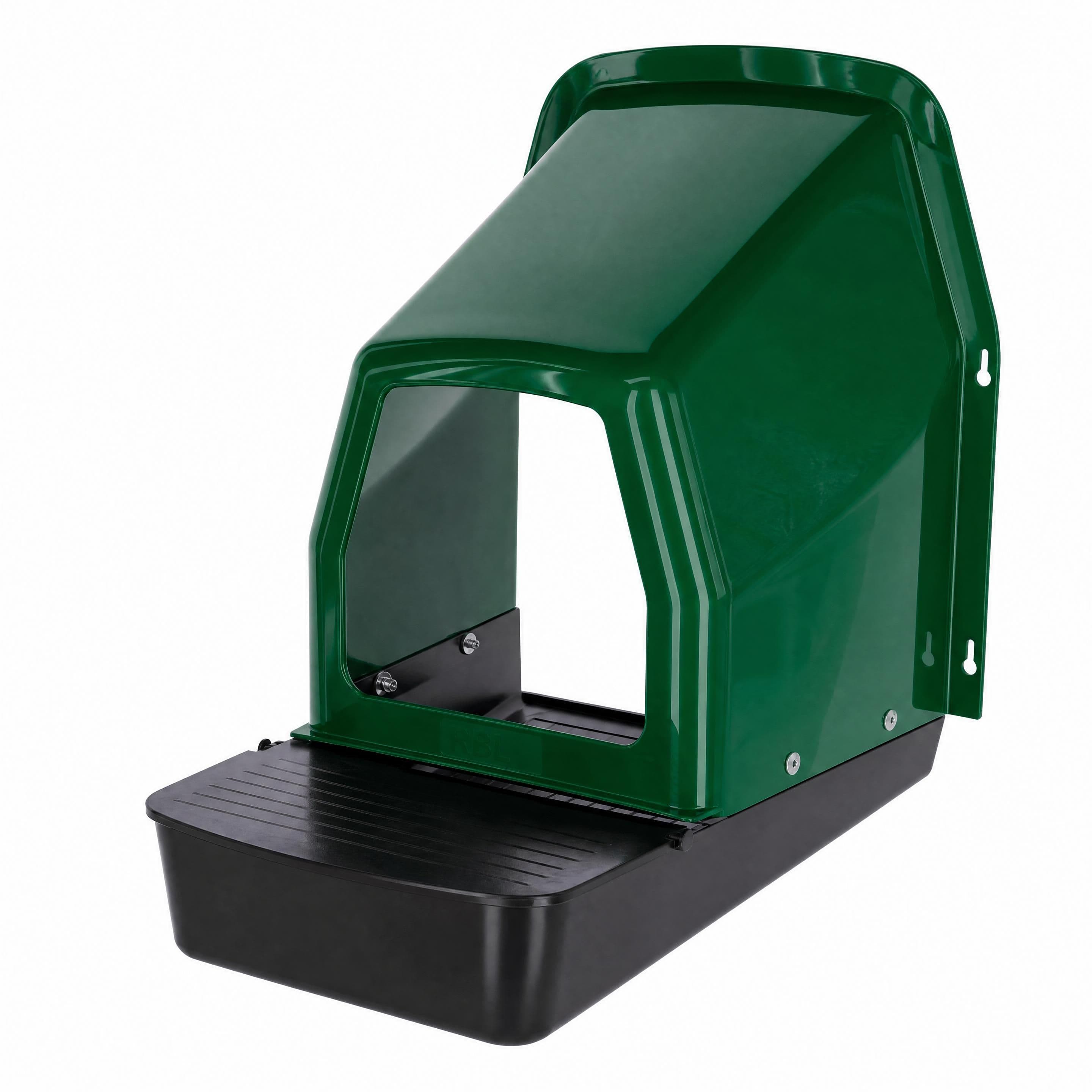 Pondoir PP vert foncé, 37x44x49,5cm